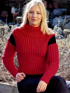 Slipover med løse ærmer