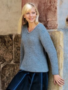 Patentstrikket trøje