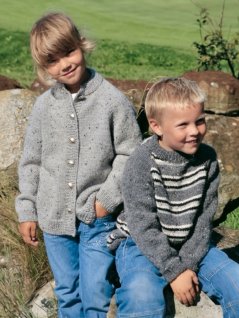 Raglan sweater og cardigan