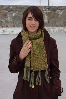 Pude, taske og tørklæde