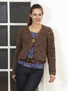 Halvpolstret cardigan