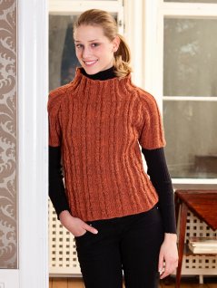 Kortærmet raglantrøje