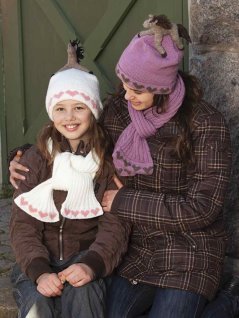 Hestehue og halstørklæde