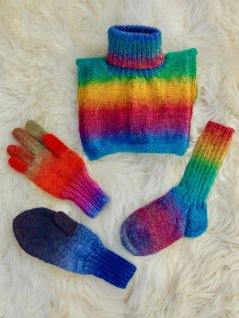 Sokker, vanter og falsk polo