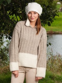 Struktureret sweater