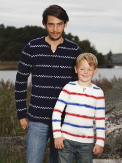 Mönsterstickade pippitröjor