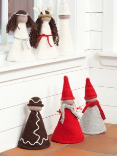 Filtet Lucia-tog, nisser og peberkagemand