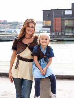 Blondestrikket bolero