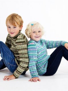 Strukturerede strikkede sweatere