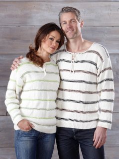 Strikkede fisketrøjer til børn, kvinder og mænd