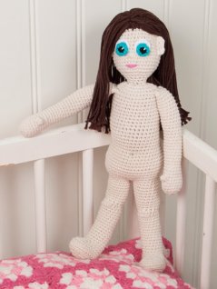 Hæklet dukke Victoria