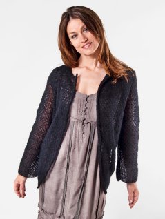 Mønstret cardigan