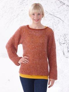 Sweater på 2 forskellige måder