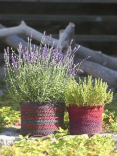 Hæklede betræk og duge i 3-fold