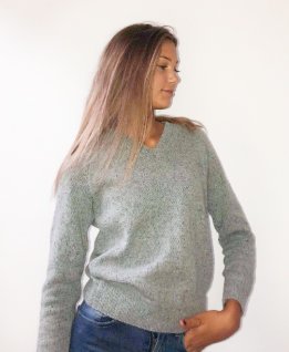 Klassisk striktrøje