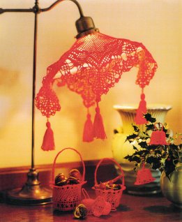 Lampeskærme, kurve og klokker