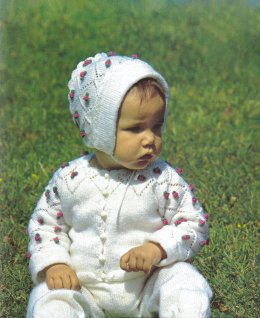 Kofta, byxa och mössa