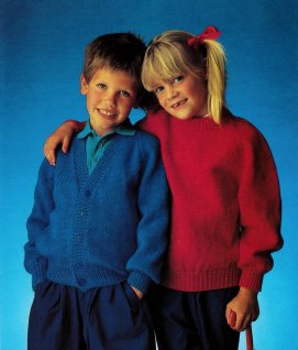 Pullover och cardigan