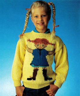 Tröja Pippi Långstrump