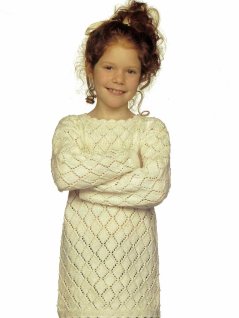 Blondestrikket sweater