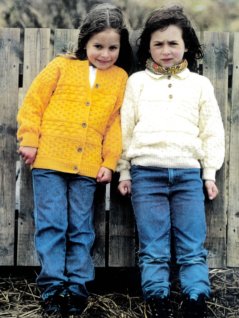 Pullover og cardigan