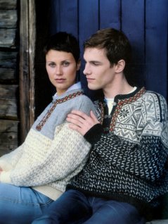 Mønstrede sweatere og cardigans