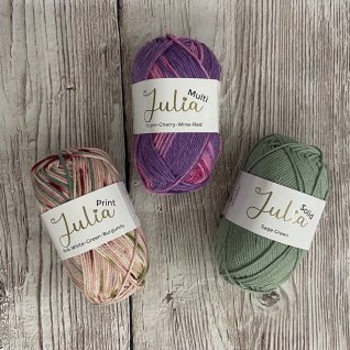 Julia melerat bomullsgarn