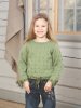 Blondekantet sweater og bolero