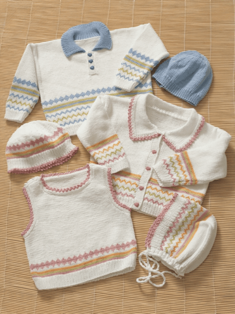 Børnesæt med kanter