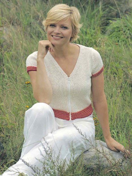 Kortärmad jumperkofta