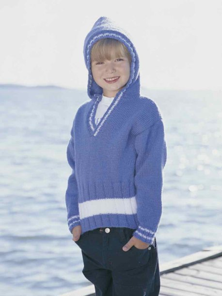 Sweatshirt med hætte