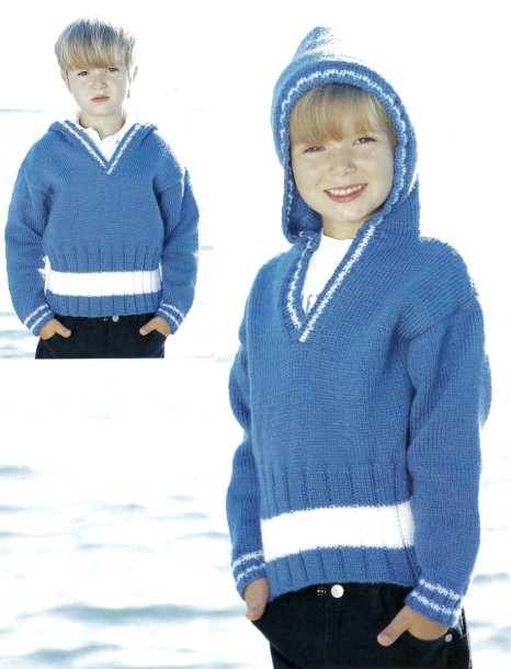 Sweatshirt med hætte