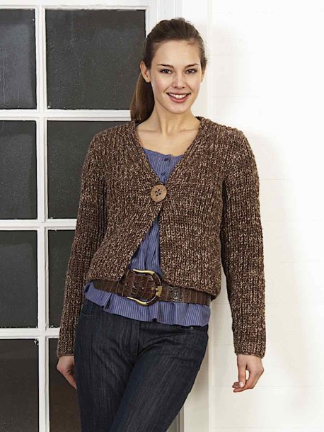 Halvpolstret cardigan