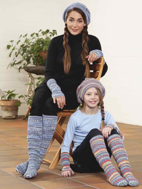 Baretter, sokker og håndledsvarmere