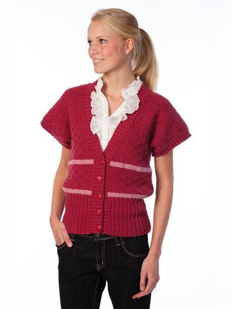 Kortærmet vest