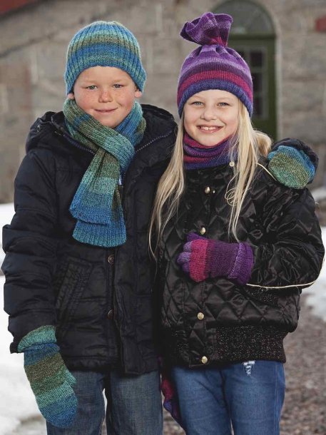 Hat, tørklæde polo, tørklæde og vanter