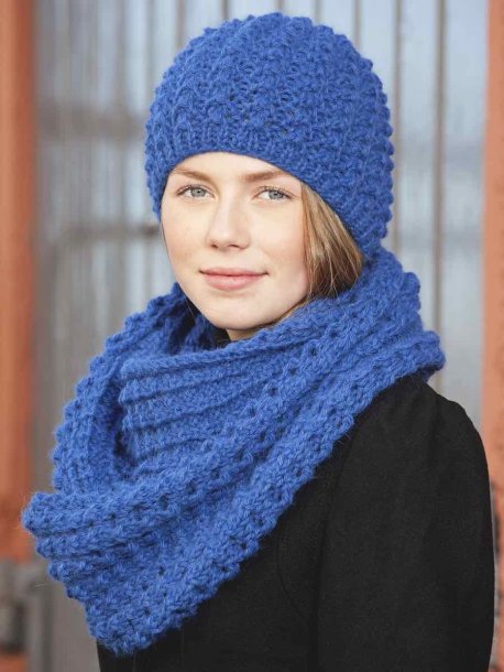 Hat og tørklæde polo