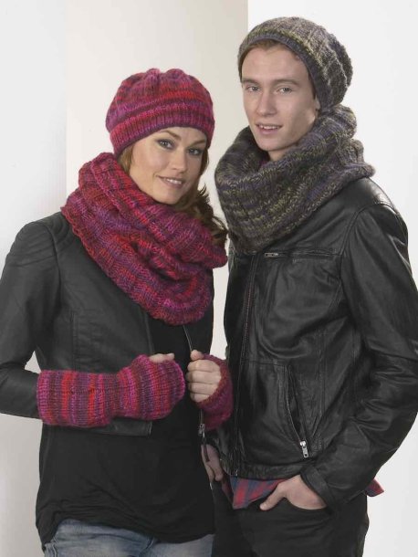 Halsvärmare, basker, mössa och pulsvärmare