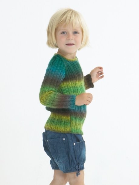 Kabelstrikkede sweatere til kvinder, børn og mænd