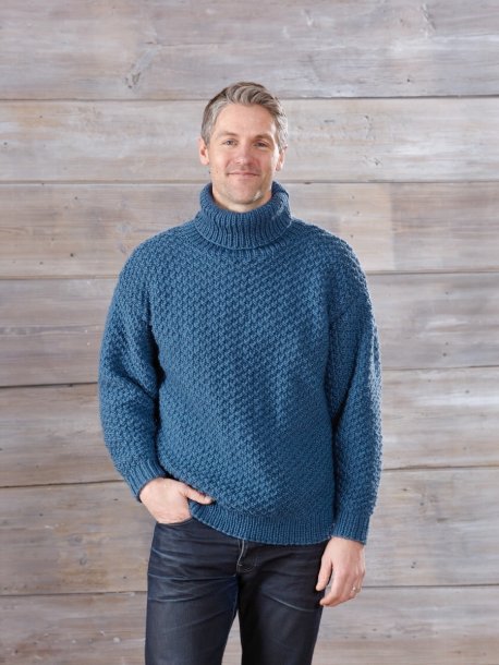 Sweater med mønster