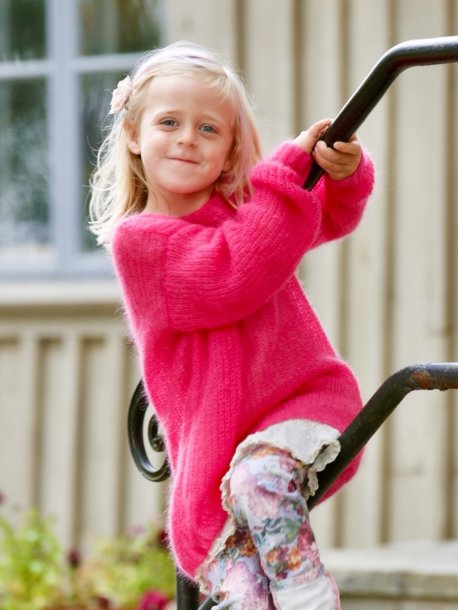 Patentstrikket sweater