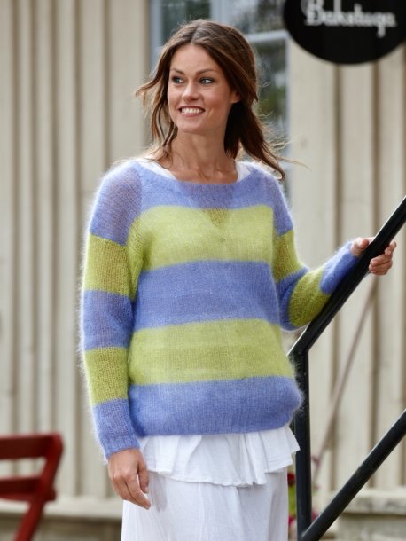 Patentstrikket sweater