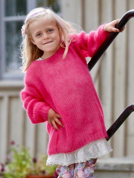 Patentstrikket sweater