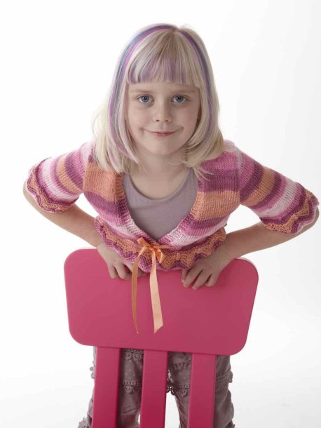 Kortærmet cardigan og vest