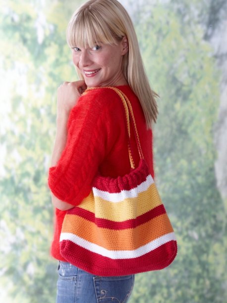 Hæklet taske