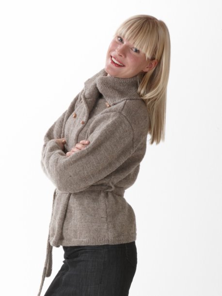Dobbeltradet cardigan