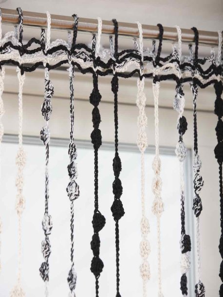 Hæklet draperi