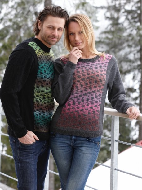 Herre- og dametrøjer med mønstre