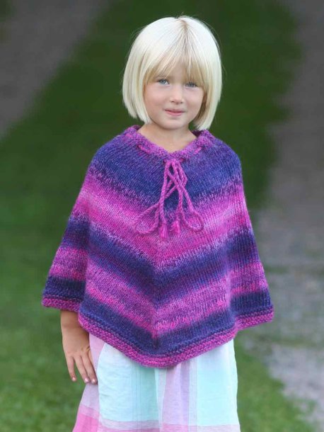 Poncho til børn