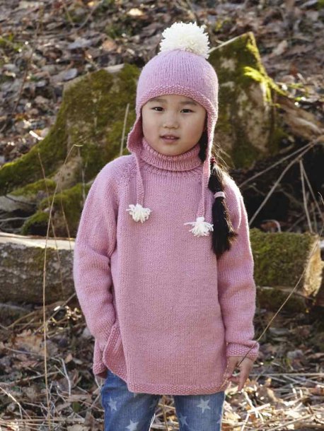 Sweater og hat